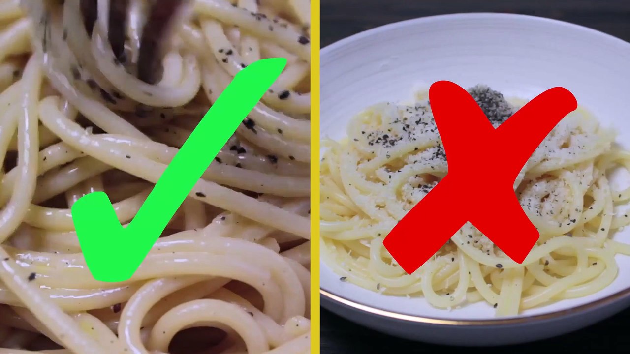 Cacio e pepe: cinque errori da non fare