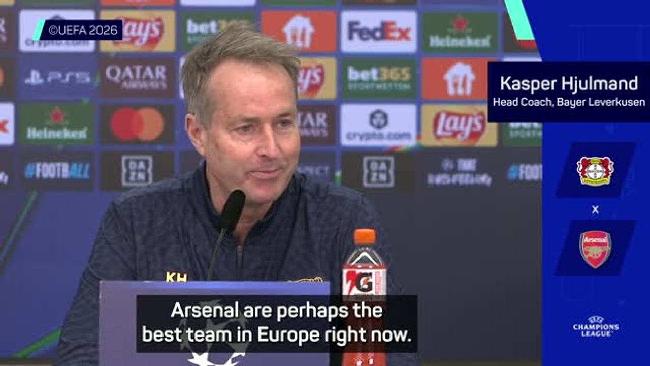 Hjulmand labels Arsenal as 'best team in Europe'