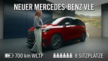 Mercedes-Benz VLE 300 – Elektro-Van mit MBUX Superscreen & 8 Sitzen
