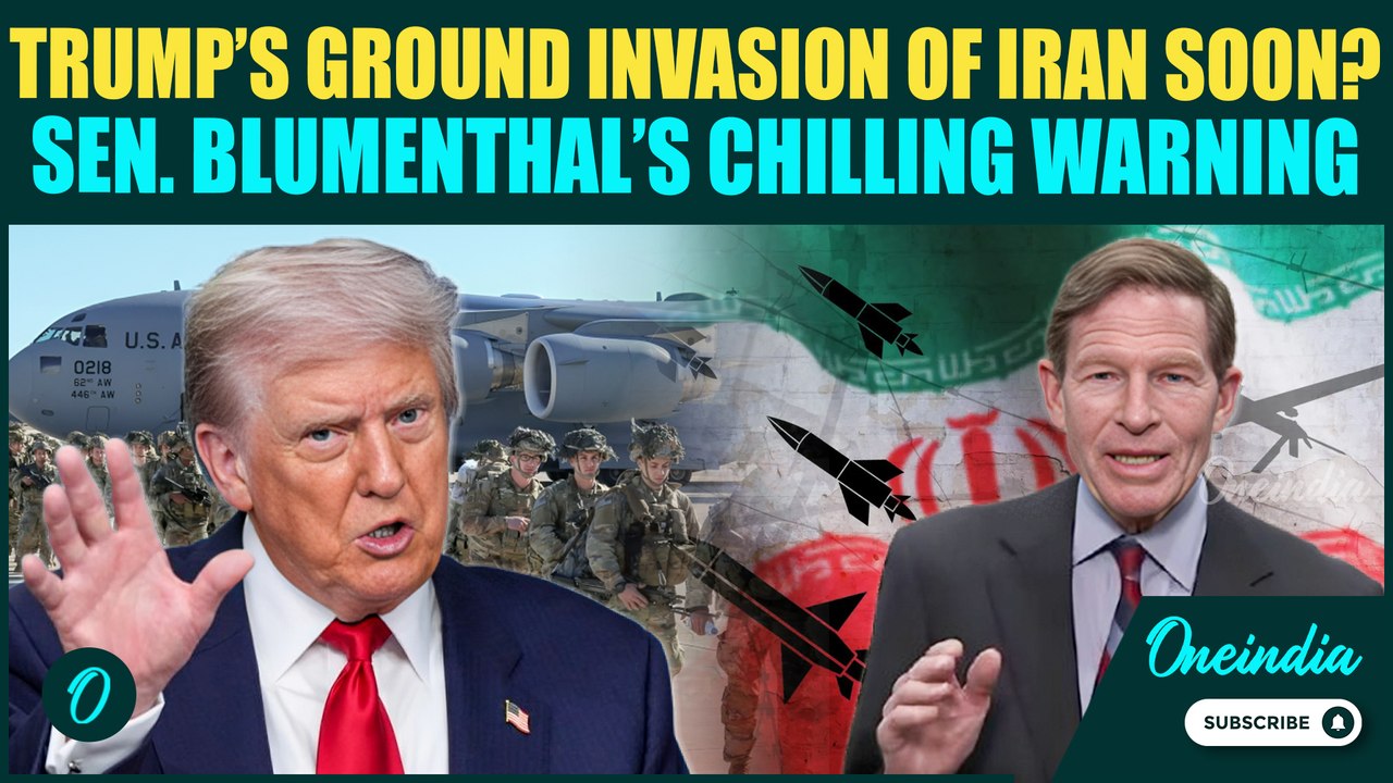US Troops to ENTER Iran, Seize Uranium? Sen. Blumenthal’s CHILLING Warning | Trump’s War Plan LEAKED