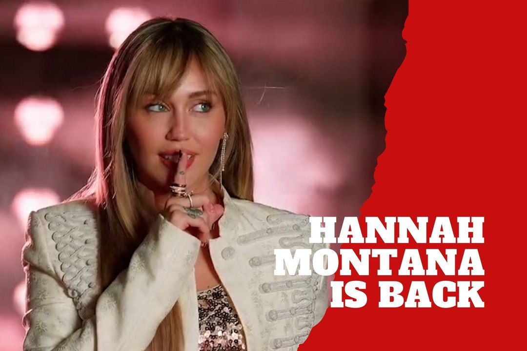 Miley Cyrus returns as Hannah Montana
