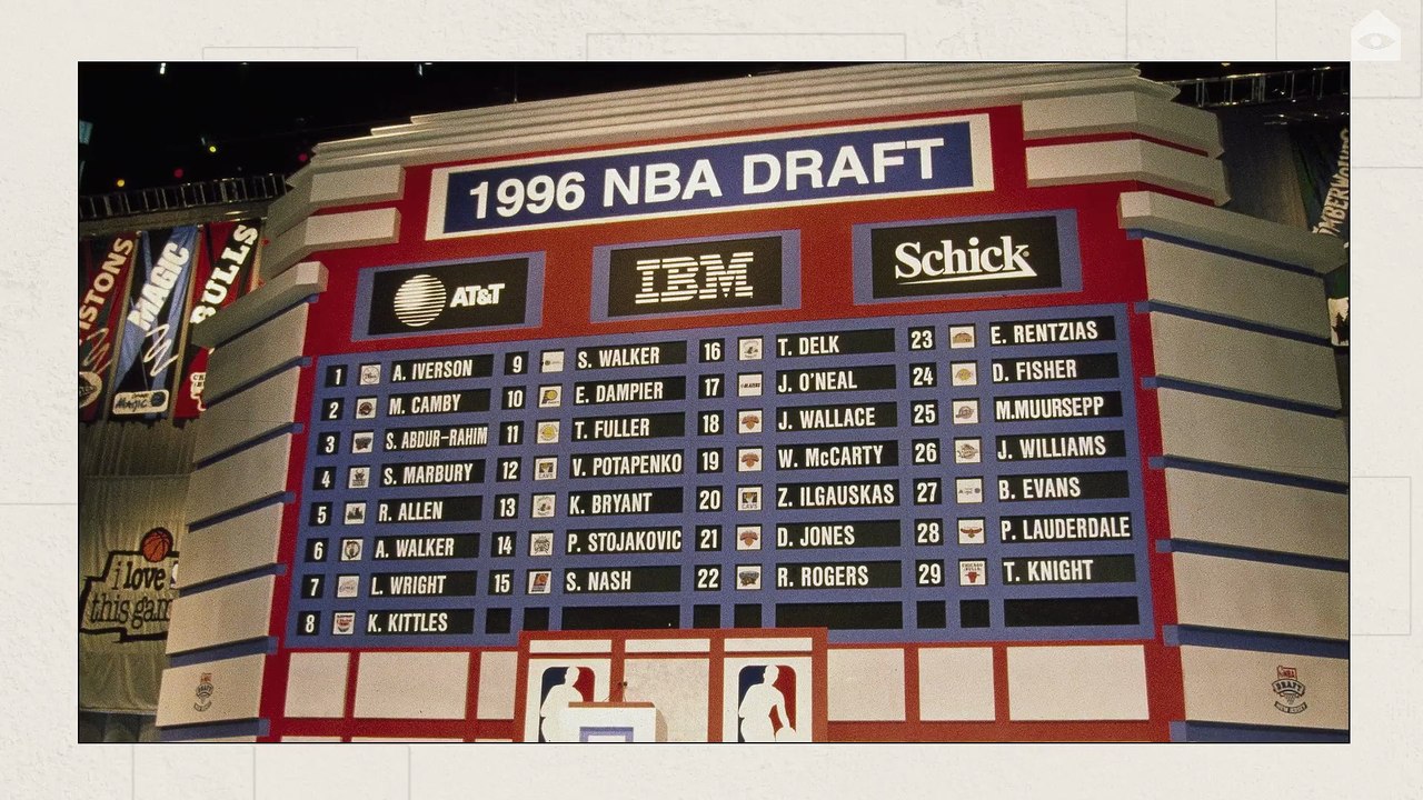 Tim Duncan could have been the first pick in 1996. Or 1995.