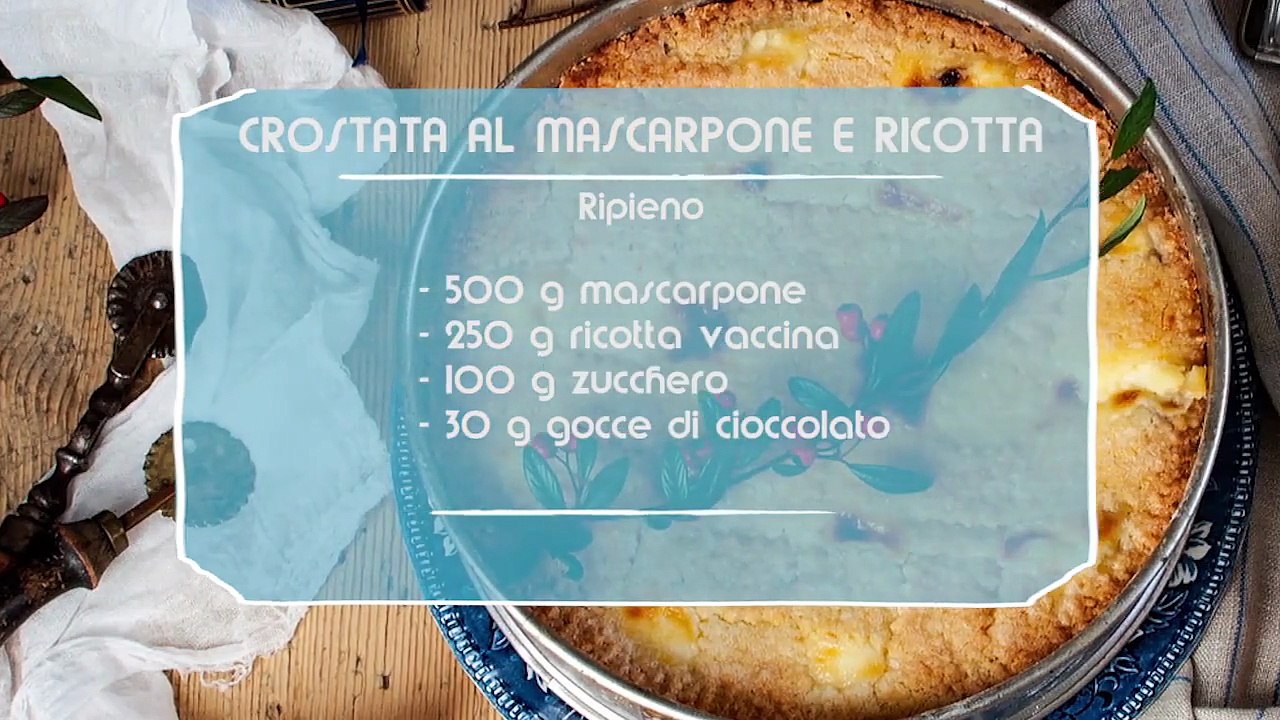 Crostata al Mascarpone e Ricotta