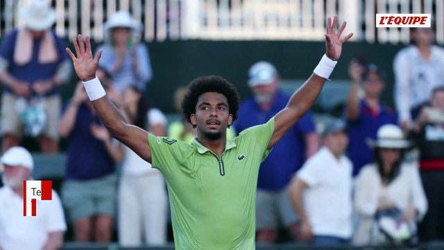Vainqueur de Felix Auger-Aliassime, un solide Arthur Fils file en quarts de finale du BNP Paribas Open Indian Wells - Tennis - BNP Paribas Open d'Indian Wells