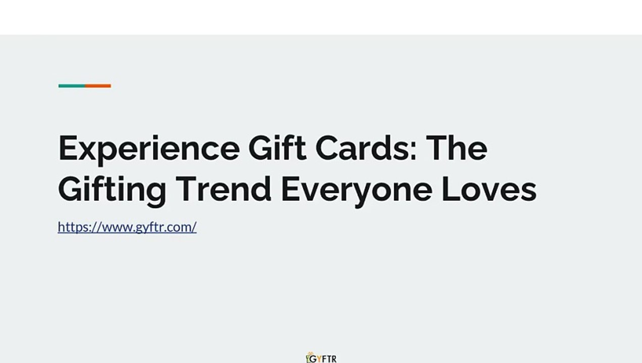 Experience Gift Cards_ The Gifting Trend Everyone Loves