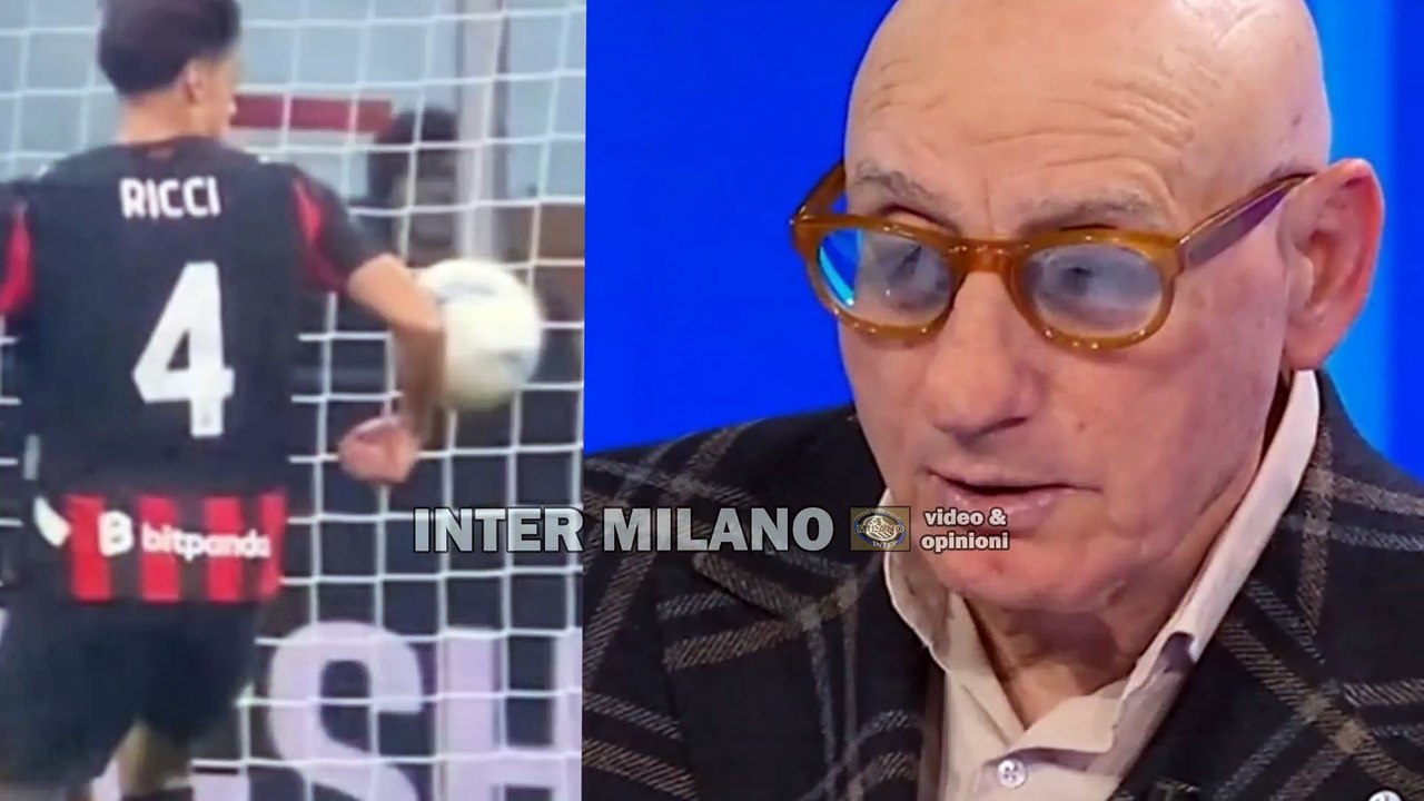 Ciccio Graziani: Il rigore è netto anche perchè Ricci non solo tocca la palla con il braccio, lui la gestisce e ne trae pure vantaggio. Lele Adani: che sia un episodio da rigore non si discute.