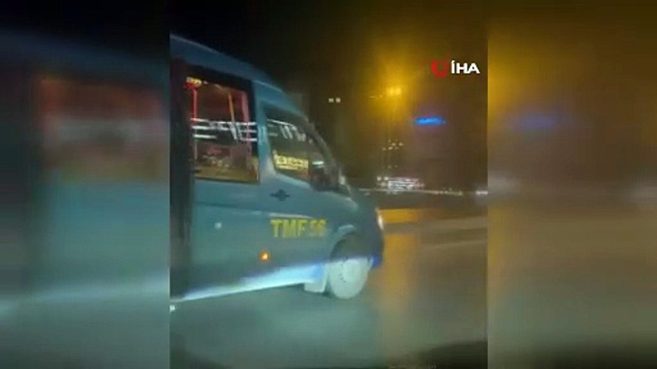 Telefon çalan adam E-5’e kaçtı