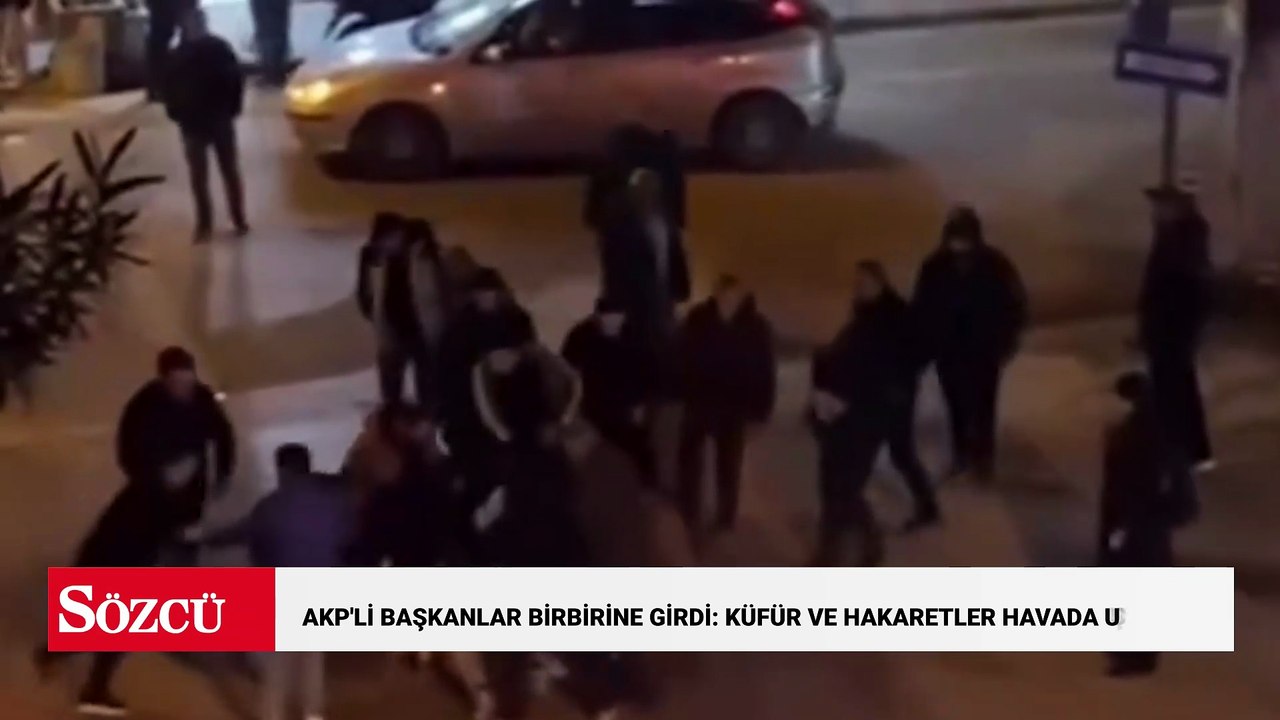 AKP'li başkanların meydan kavgası karakolda bitti
