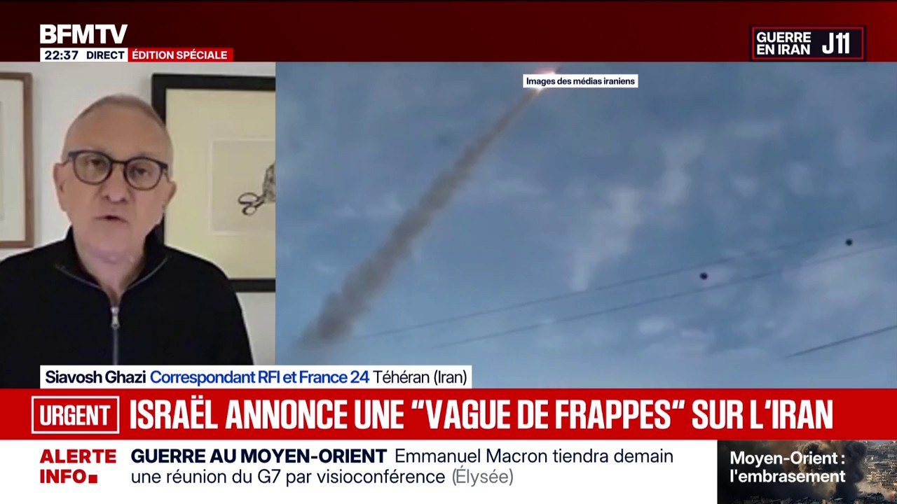 Guerre au Moyen-Orient: Israël annonce une nouvelle “vague de frappes” sur l’Iran