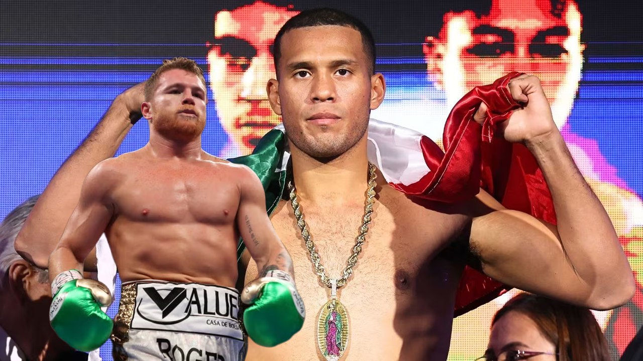 David Benavidez manda mensaje a Canelo en su visita a México: "Estoy listo para esa pelea"