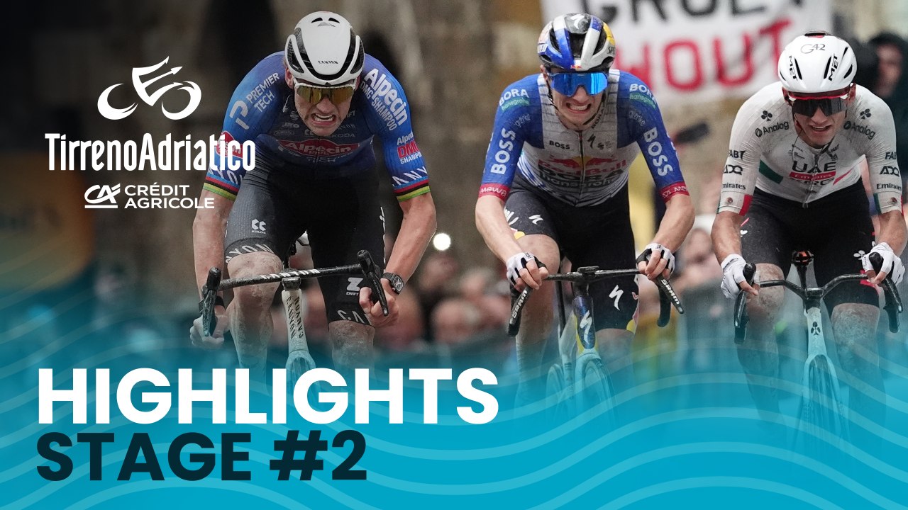 THRILLING BATTLE IN THE STREETS OF SAN GIMIGNANO! 😍 | Tirreno Adriatico Crédit Agricole 2026 Stage 2