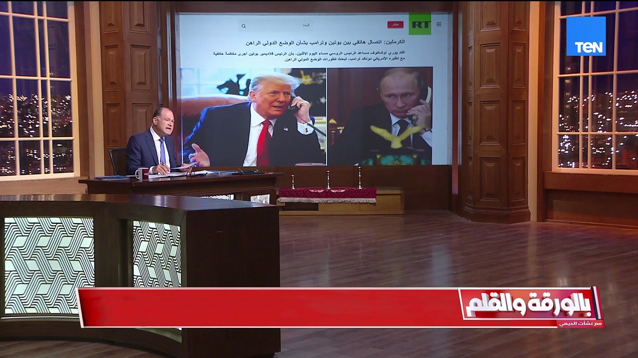 بوتين يتحرك لاحتواء الصراع بين إيران وأمريكا.. الديهي يكشف أخر التطورات