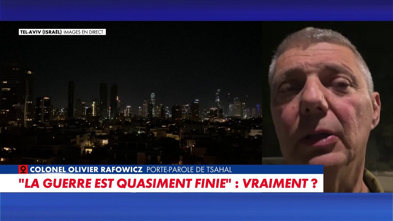 Colonel Olivier Rafowicz : «L'opération continue de manière extrêmement intense contre les mollahs»