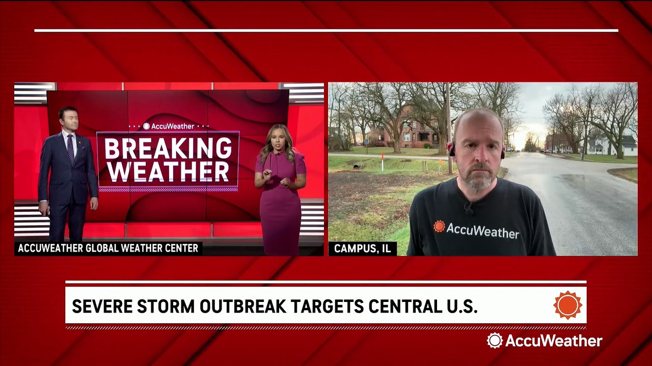 Baseball-sized hail pummels towns in Illinois amid waves of severe storms