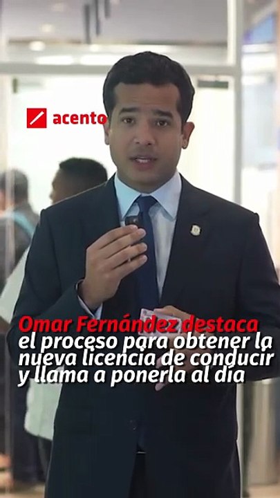 Omar Fernández destaca el proceso para obtener la nueva licencia de conducir y llama a ponerla al día