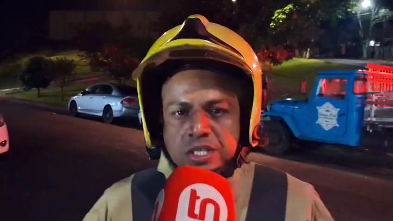 Curto-circuito causa incêndio e deixa jovem inconsciente em Apucarana