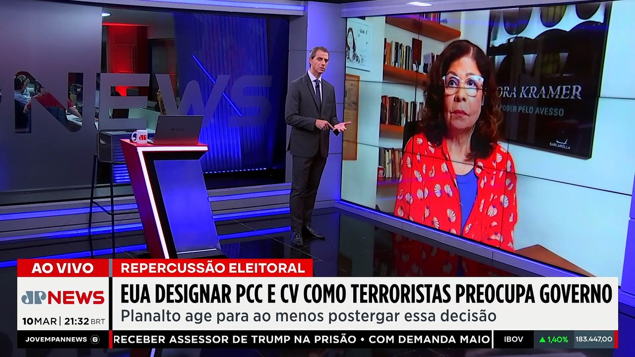 Brasil reage à intenção dos EUA de classificar PCC e CV como terroristas