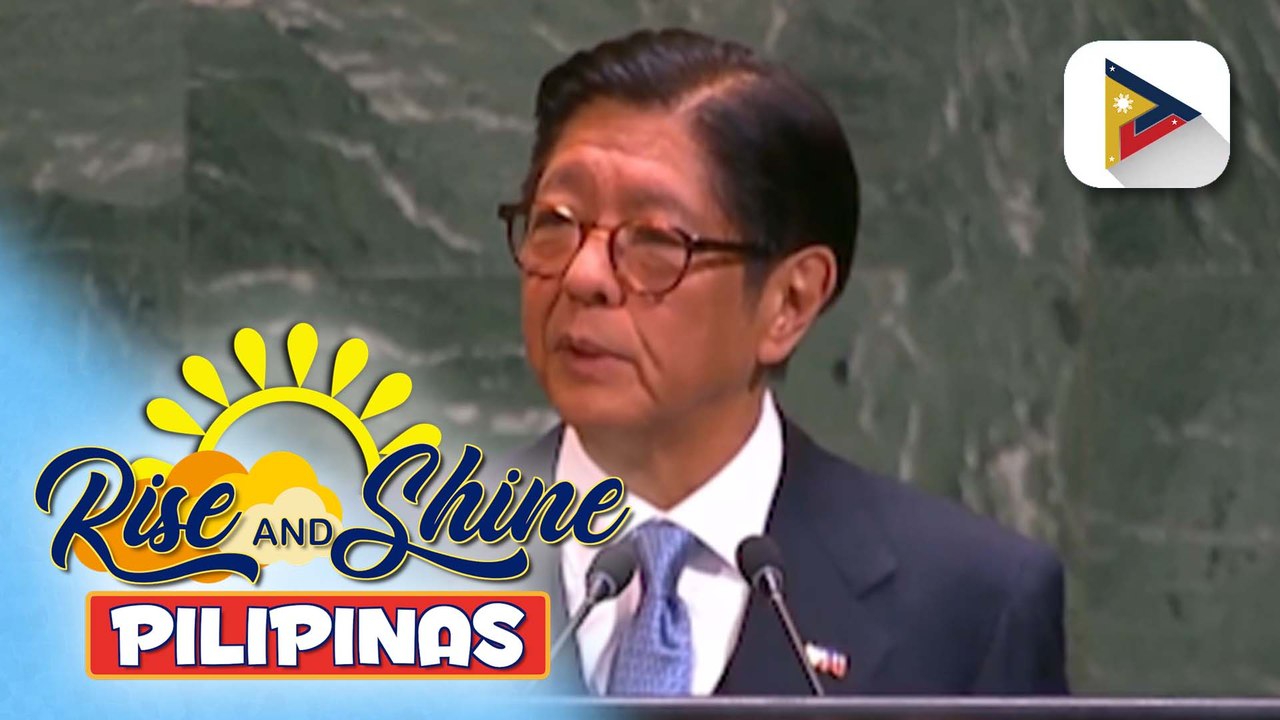 PBBM, iginiit sa U.N. General Assembly na dapat nang mahinto ang sigalot sa #MiddleEast; agarang aksiyon, ipinanawagan | ulat ni Alvin Baltazar ng Radyo Pilipinas