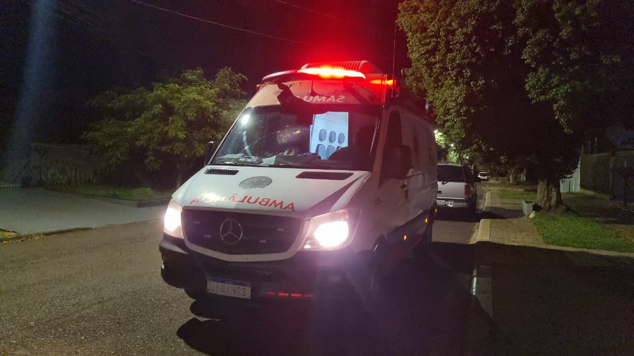 Idosa de 76 anos passa mal e é socorrida pelo Samu em Cascavel
