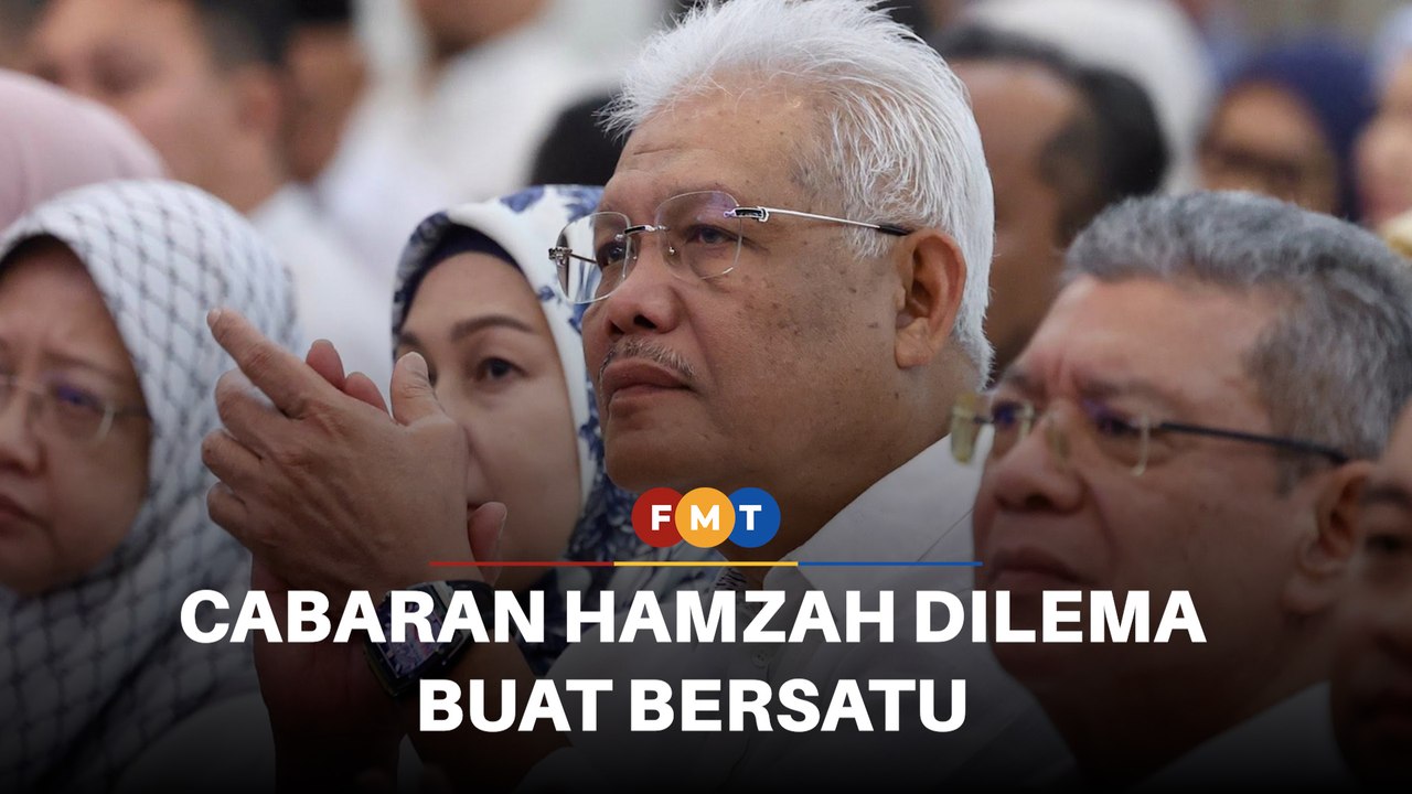 Cabaran Hamzah timbulkan dilema buat kepimpinan Bersatu