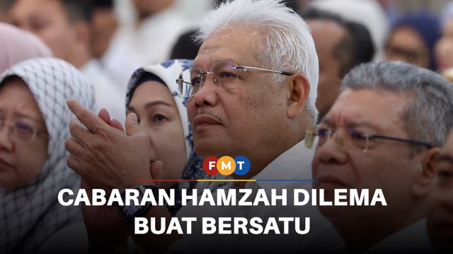 Cabaran Hamzah timbulkan dilema buat kepimpinan Bersatu