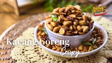 Kacang Goreng Crispy Sangat Sedap! Sekali Cuba Susah Nak Berhenti.