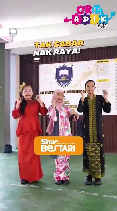 Tak sabar nak raya!
