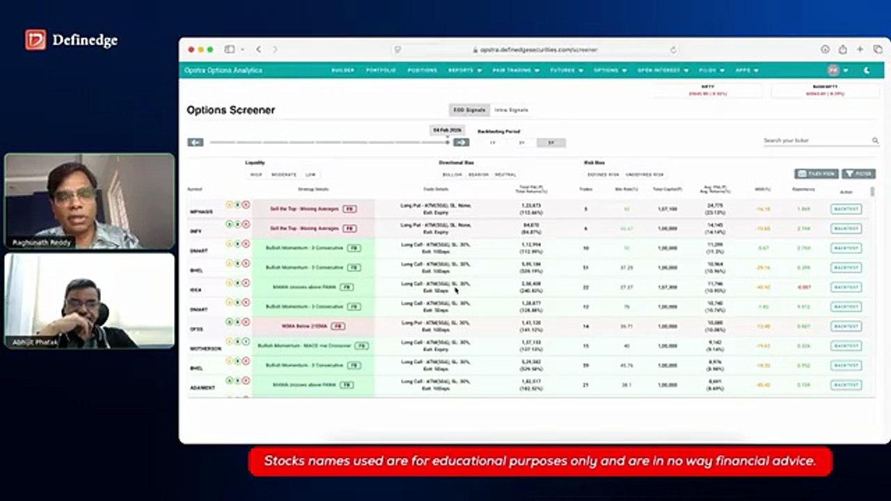 Opstra Options Screener: Data-Backed Trading Ideas 📈📊