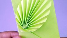 DIY Envelope with Leaf Design | Paper Craft Idea