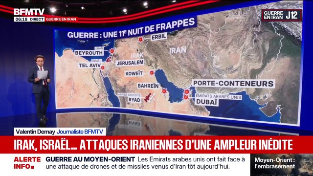 Guerre au Moyen-Orient: l'Iran affirme avoir mené une vague de frappes la plus lourde depuis le début de la guerre