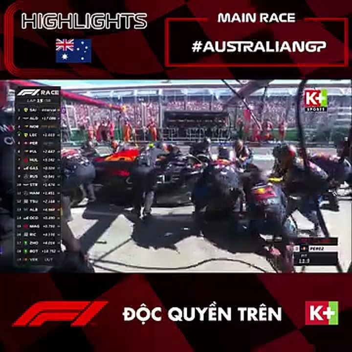K+SPORT2 HD | FORMULA 1 ROLEX AUSTRALIAN GRAND PRIX 2024 : Main Race