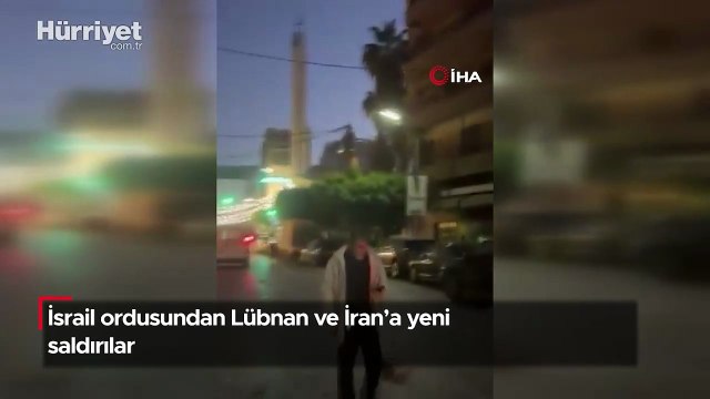 İsrail ordusundan Lübnan ve İran’a yeni saldırılar