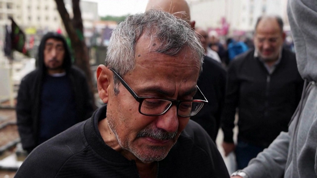 Funeral of victim in Bahrain