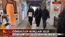 Kütahya'da öğrenciler borçları sildi