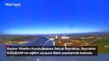 Selçuk Bayraktar, Bayraktar KIZILELMA’nın eğitim uçuşuna ilişkin paylaşımda bulundu