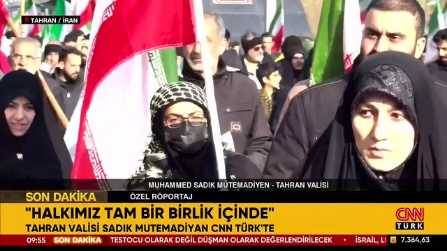 Tahran Valisi CNN TÜRK'e konuştu: ABD'nin okul saldırısına ne diyor, savaş ne zaman bitecek?