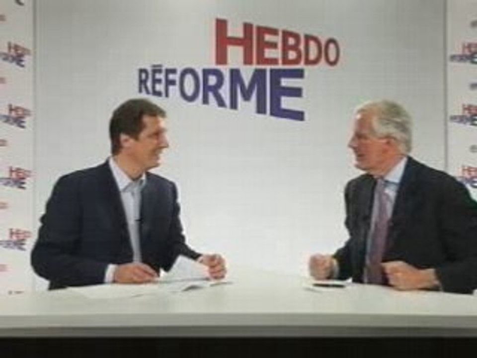 UMP - M.Barnier dans Réforme Hebdo - 02/06/08