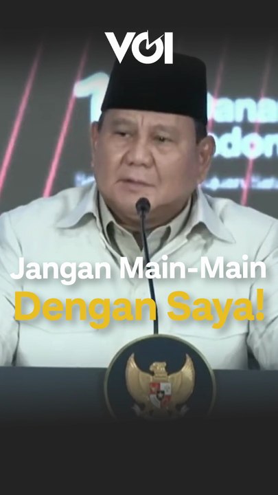 Soal Laporan Palsu, Presiden Prabowo Bilang Begini