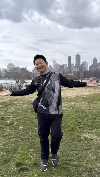 Nelson Wang visited the Astoria waterfront in Queens on March 11, 2026.