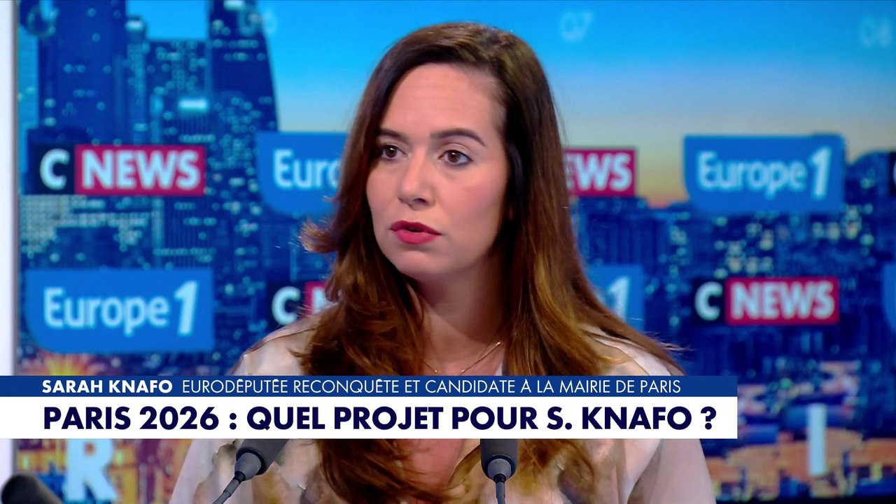 Sarah Knafo : «Emmanuel Grégoire pourrait donner des leçons de communisme aux communistes»