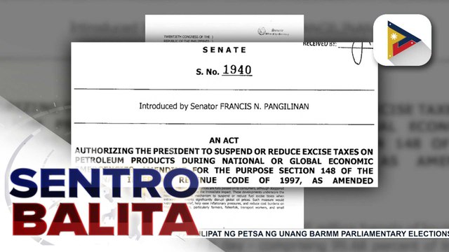 Pagtalakay sa mga panukala para sa pagbibigay ng special powers kay PBBM, sisimulan na ng Senado | ulat ni Louisa Erispe