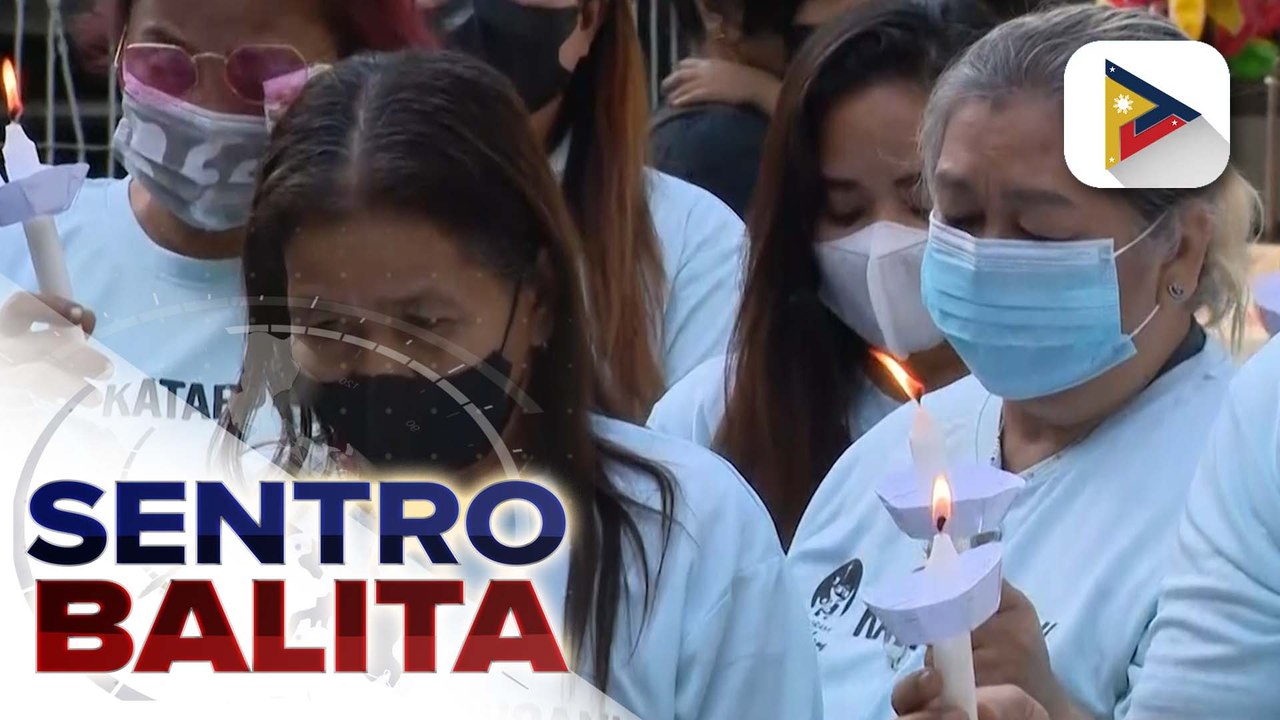 Pamilyang naulila ng mga umano’y biktima ng EJK, ginunita ang unang anibersaryo ng pagkakaaresto ni dating Pres. Duterte; katarungan at paghilom, ipinanawagan | ulat ni RR Tubice