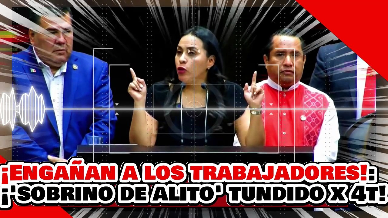 🔥🚨¡FUERA MÁSCARAS, ENGAÑAN A LOS TRABAJADORES! ¡SOBRINO de ALITO es TUNDIDO por la DIPUTADA BERNAL!