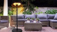 Factory Wholesale Patio Heaters Outdoor Heaters Freestanding Patio Heater 240v 1500w