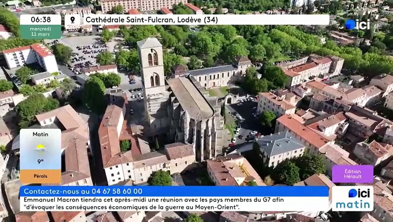 11/03/2026 - ici matin par ici Hérault en vidéo