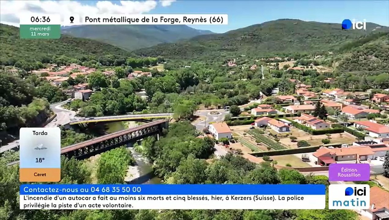 11/03/2026 - ici matin par ici Roussillon en vidéo