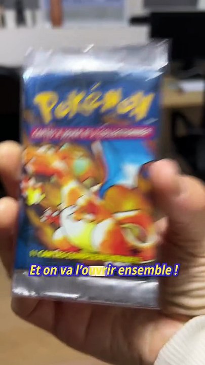 J’ouvre un booster Pokémon Set de Base !