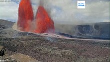Erupcja wulkanu Kilauea na Hawajach: fontanny lawy do 300 m