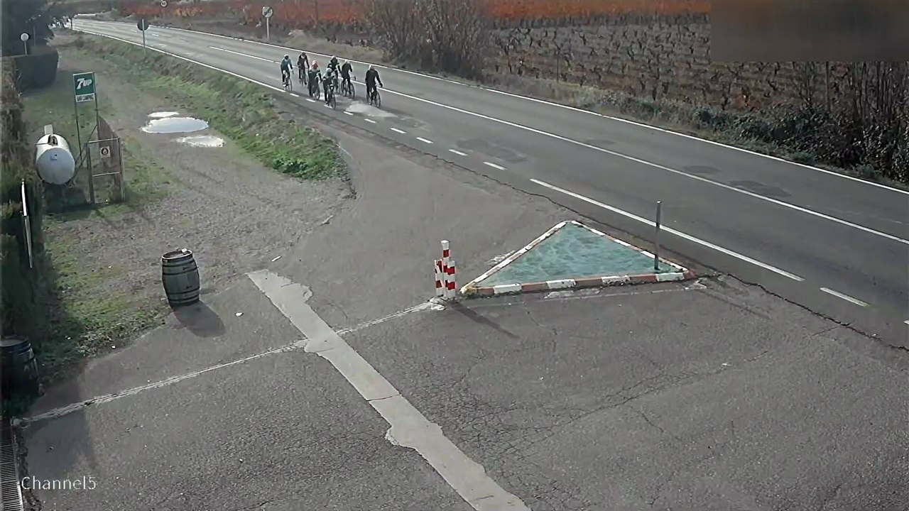 Investigado por intento de homicidio contra siete ciclistas