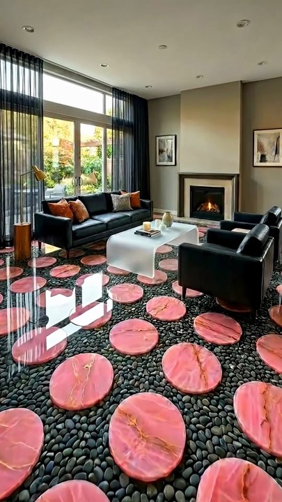 Turning This New York Living Room Floor Into an _80_000 Epoxy Masterpiece With Rare Iranian Onyx(4K_HD)